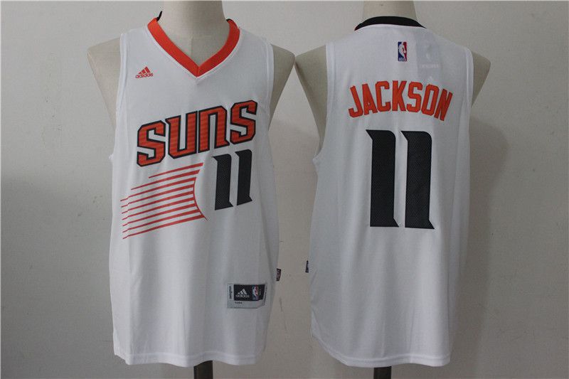 Men Phoenix Suns 11 Josh Jackson White NBA Jerseys